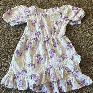 Janie and Jack Lavender Floral Dress